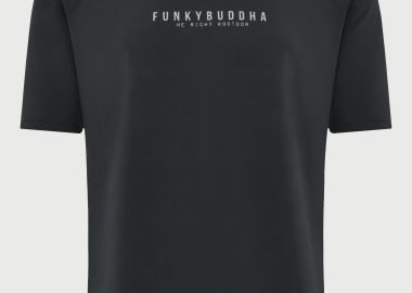 Ανδρικό swimwear t-shirt με τύπωμα - FUNKY BUDDHA - 