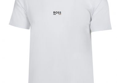 ΑΝΔΡΙΚΟ T-SHIRT BOSS RN ΠΡΟΣΤΑΣΙΑ UPF ΕΚΡΟΥ - BOSS - 