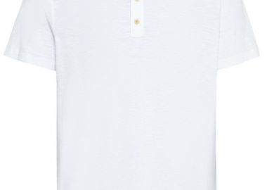 ΑΝΔΡΙΚΟ T-SHIRT CAMEL ACTIVE ΚΟΝΤΟΜΑΝΙΚO HENLEY ΛΕΥΚΟ - CAMEL ACTIVE - 