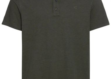 ΑΝΔΡΙΚΟ T-SHIRT CAMEL ACTIVE ΚΟΝΤΟΜΑΝΙΚO HENLEY ΠΡΑΣΙΝΟ - CAMEL ACTIVE - 