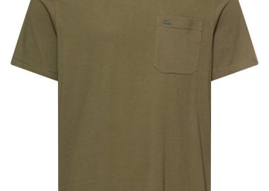 ΑΝΔΡΙΚΟ T-SHIRT CAMEL ACTIVE ΚΟΝΤΟΜΑΝΙΚO ΡΙΜΠ ΣΤΡΟΓΓΥΛΗ ΛΑΙΜΟΚΟΨΗ ΣΚΟΥΡΟ ΛΑΔΙ - CAMEL ACTIVE - 