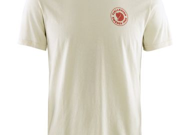 ΑΝΔΡΙΚΟ T-SHIRT FJALLRAVEN 1960 LOGO ΜΕ ΤΥΠΩΜΑ ΕΚΡΟΥ - FJALLRAVEN - 