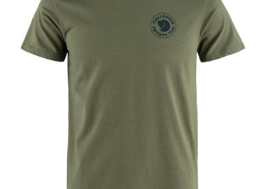 ΑΝΔΡΙΚΟ T-SHIRT FJALLRAVEN 1960 LOGO ΜΕ ΤΥΠΩΜΑ ΠΡΑΣΙΝΟ - FJALLRAVEN - 