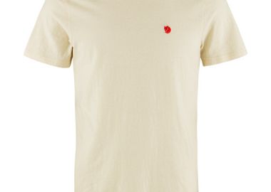 ΑΝΔΡΙΚΟ T-SHIRT FJALLRAVEN HEMP BLEND ΚΟΝΤΟΜΑΝΙΚΟ ΕΚΡΟΥ - FJALLRAVEN - 