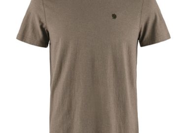 ΑΝΔΡΙΚΟ T-SHIRT FJALLRAVEN HEMP BLEND ΚΟΝΤΟΜΑΝΙΚΟ ΚΑΦΕ - FJALLRAVEN - 