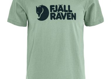 ΑΝΔΡΙΚΟ T-SHIRT FJALLRAVEN LOGO ΜΕ ΤΥΠΩΜΑ ΠΡΑΣΙΝΟ - FJALLRAVEN - 