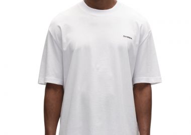 ΑΝΔΡΙΚΟ T-SHIRT GABBA NIGEL BOXY GOTS ΚΟΝΤΟΜΑΝΙΚΟ ΛΕΥΚΟ - GABBA - 