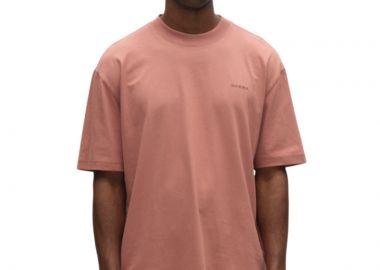 ΑΝΔΡΙΚΟ T-SHIRT GABBA NIGEL BOXY GOTS ΚΟΝΤΟΜΑΝΙΚΟ ΡΟΖ - GABBA - 