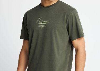 Ανδρικό t-shirt Garage 55 με τύπωμα - GARAGE 55 - 