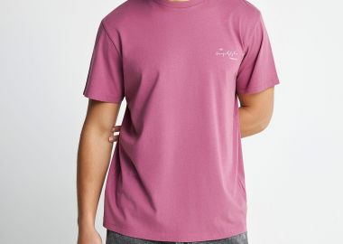 Ανδρικό t-shirt Garage 55 με τύπωμα στην πλάτη - GARAGE 55 - 