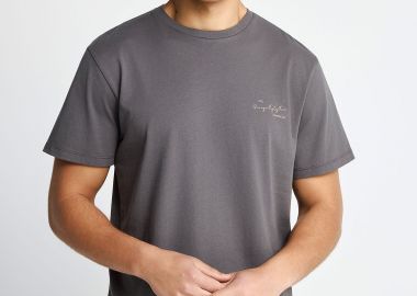 Ανδρικό t-shirt Garage 55 με τύπωμα στην πλάτη - GARAGE 55 - 