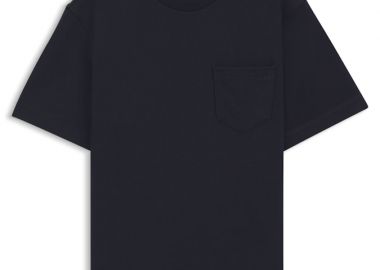 ΑΝΔΡΙΚΟ T-SHIRT HUGO NESTITE ΚΟΝΤΟΜΑΝΙΚΟ ΣΚΟΥΡΟ ΜΠΛΕ - HUGO - 