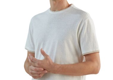 ΑΝΔΡΙΚΟ T-SHIRT IZAC GREESE ΕΚΡΟΥ - IZAC - 