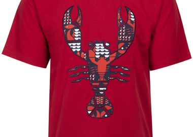 ΑΝΔΡΙΚΟ T-SHIRT ΚΟΝΤΟΜΑΝΙΚΟ ΑΠΟ ΟΡΓΑΝΙΚΟ ΒΑΜΒΑΚΙ TRKAP331 ΚΟΚΚΙΝΟ - VILEBREQUIN - 