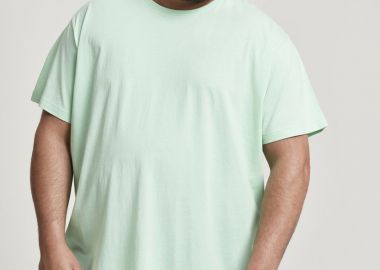 Ανδρικό T-Shirt Long Tee TB638 Urban Classics Neo Mint - Urban Classics - 