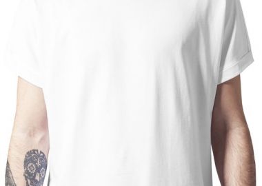 Ανδρικό T-Shirt μακρύ ασύμμετρο Urban Classics TB1227 White - Urban Classics - 