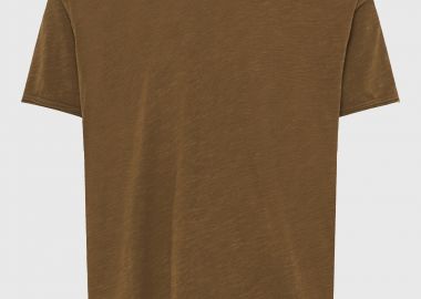 Ανδρικό t-shirt με henley λαιμόκοψη - The essentials - FUNKY BUDDHA - 