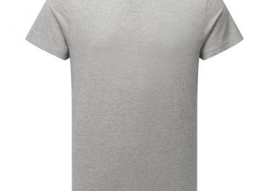 Ανδρικό T-shirt με κουμπί PREMIER PR219 Comis Grey Melange -  - 