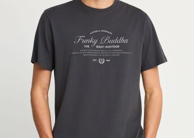Ανδρικό t-shirt με τύπωμα - FUNKY BUDDHA - 