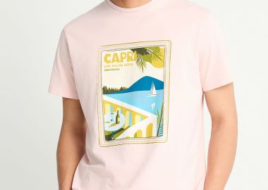 Ανδρικό t-shirt με τύπωμα - FUNKY BUDDHA - 