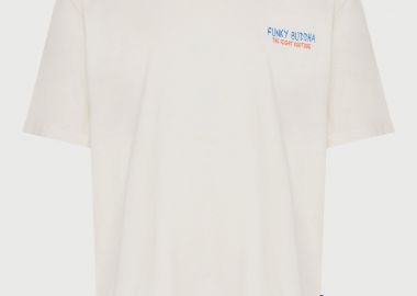 Ανδρικό t-shirt με τύπωμα στην πλάτη - FUNKY BUDDHA - 