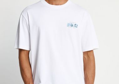 Ανδρικό t-shirt με τύπωμα στην πλάτη - FUNKY BUDDHA - 