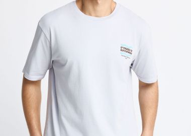 Ανδρικό t-shirt με τύπωμα στην πλάτη - FUNKY BUDDHA - 