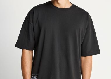 Ανδρικό t-shirt με τύπωμα στην πλάτη - FUNKY BUDDHA - 