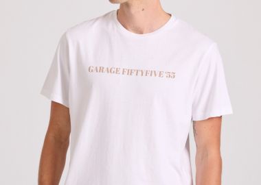 Ανδρικό t-shirt με τύπωμα στο στήθος Garage 55 - GARAGE 55 - 