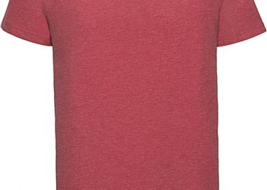 Ανδρικό T-Shirt με V λαιμόκοψη Tee Russell R-166M-0 Red Marl - Russell - 