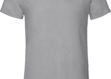Ανδρικό T-Shirt με V λαιμόκοψη Tee Russell R-166M-0 Silver Marl - Russell - 