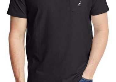 ΑΝΔΡΙΚΟ T-SHIRT NAUTICA ΚΟΝΤΟΜΑΝΙΚΟ ΜΑΥΡΟ - NAUTICA - 