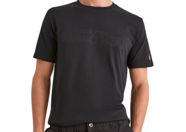 ΑΝΔΡΙΚΟ T-SHIRT NAUTICA ΚΟΝΤΟΜΑΝΙΚΟ ΜΑΥΡΟ - NAUTICA - 