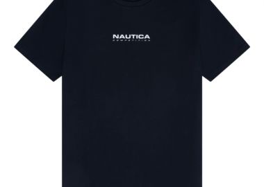 ΑΝΔΡΙΚΟ T-SHIRT NAUTICA ΚΟΝΤΟΜΑΝΙΚΟ ΜΑΥΡΟ - NAUTICA - 