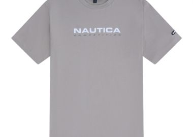 ΑΝΔΡΙΚΟ T-SHIRT NAUTICA ΚΟΝΤΟΜΑΝΙΚΟ ΜΠΕΖ - NAUTICA - 
