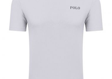 ΑΝΔΡΙΚΟ T-SHIRT POLO RALPH LAUREN CREW ΚΟΝΤΟΜΑΝΙΚΟ ΛΕΥΚΟ - POLO RALPH LAUREN - 