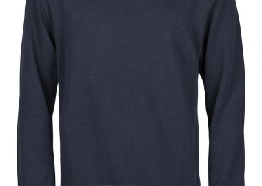 Ανδρικό T-Shirt Ribbed Interlock 5504 Tee Jays Navy - Tee Jays - 