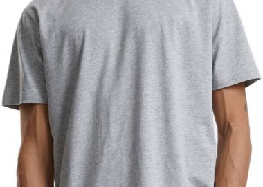 Ανδρικό T-shirt Shaped Long Tee TB638 Urban Classics grey - Urban Classics - 