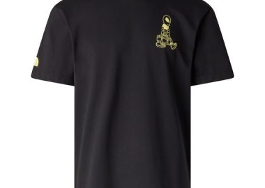 ΑΝΔΡΙΚΟ T-SHIRT THE NORTH FACE ALIEN ΚΟΝΤΟΜΑΝΙΚΟ ΜΑΥΡΟ - NORTH FACE - 