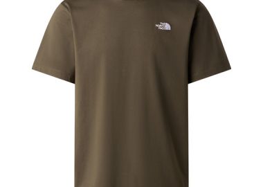 ΑΝΔΡΙΚΟ T-SHIRT THE NORTH FACE EVOLUTION SIMPLE DOME ΚΟΝΤΟΜΑΝΙΚΟ ΧΑΚΙ - NORTH FACE - 