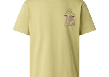 ΑΝΔΡΙΚΟ T-SHIRT THE NORTH FACE MOUNTAIN PLAY ΚΟΝΤΟΜΑΝΙΚΟ ΚΙΤΡΙΝΟ - NORTH FACE - 