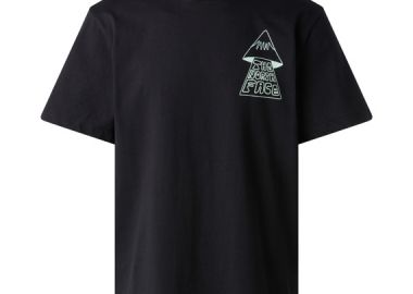 ΑΝΔΡΙΚΟ T-SHIRT THE NORTH FACE MOUNTAIN PLAY ΚΟΝΤΟΜΑΝΙΚΟ ΜΑΥΡΟ - NORTH FACE - 