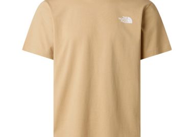 ΑΝΔΡΙΚΟ T-SHIRT THE NORTH FACE NORTH FACES ΚΟΝΤΟΜΑΝΙΚΟ ΑΝΟΙΧΤΟ ΚΑΦΕ - NORTH FACE - 