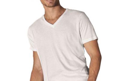 Ανδρικό T-Shirt V-Neck TM044 B & C Organic Inspire White - B & C - 