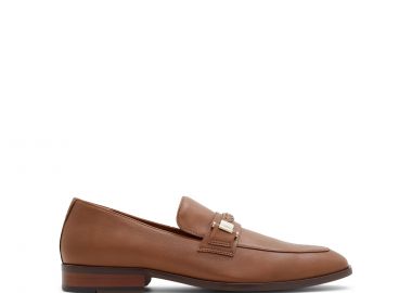 Ανδρικό ταμπά δερμάτινο loafer BRAGA - ALDO - 