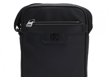 ΑΝΔΡΙΚΟ ΤΣΑΝΤΑΚΙ ΩΜΟΥ NESH ZIP ΜΑΥΡΟ - HUGO - 