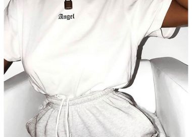 ANGEL WHITE TSHIRT - fashionroom - 