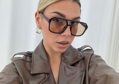 ANNAKEY DOVE BLACK SUNGLASSES - sense-shop - 