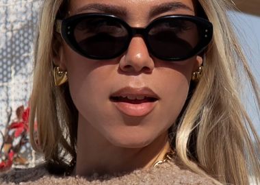 ANNAKEY ELISA BLACK SUNGLASSES - fashionroom - 