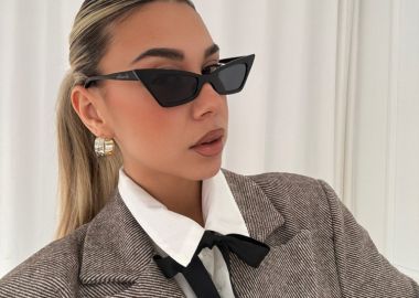 ANNAKEY FIVI BLACK SUNGLASSES - fashionroom - 